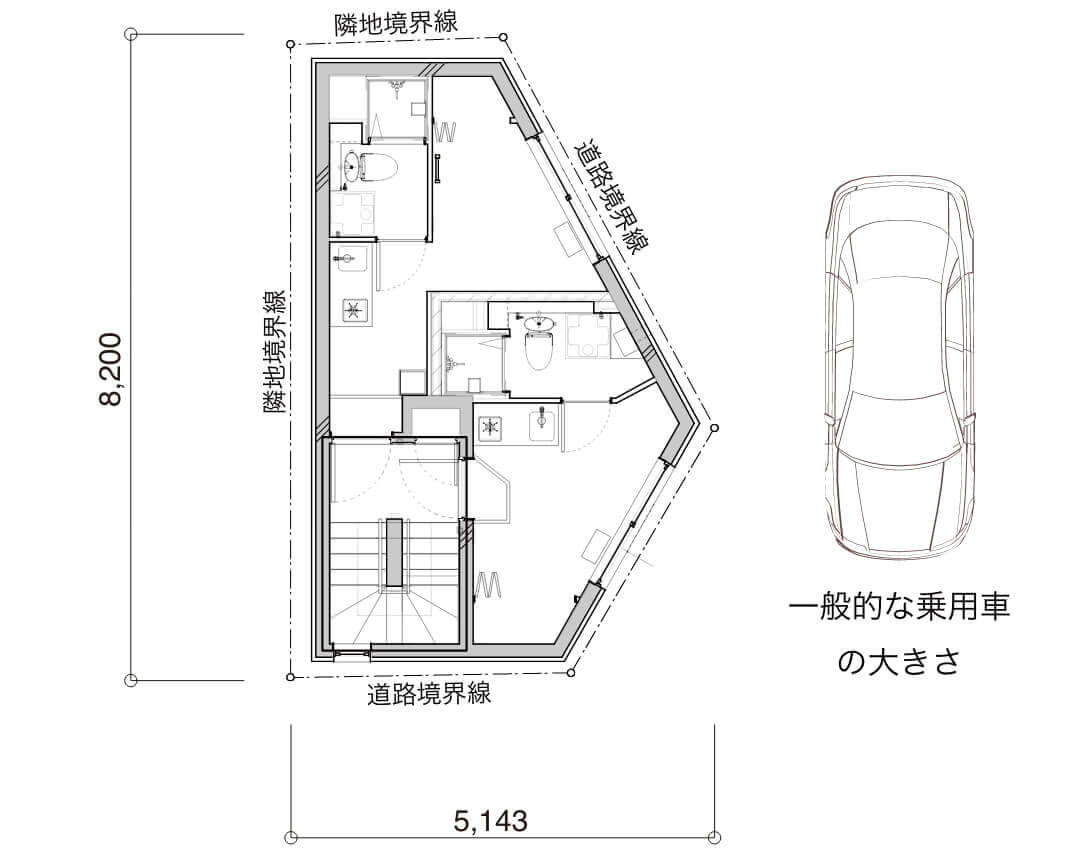 断熱材がコンクリート躯体と一体化