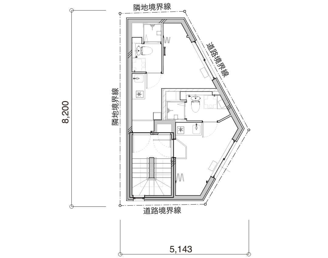 断熱材がコンクリート躯体と一体化